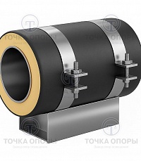 Скользящая опора СПОк 920/1100.150 подкладная канальная для труб в ППУ