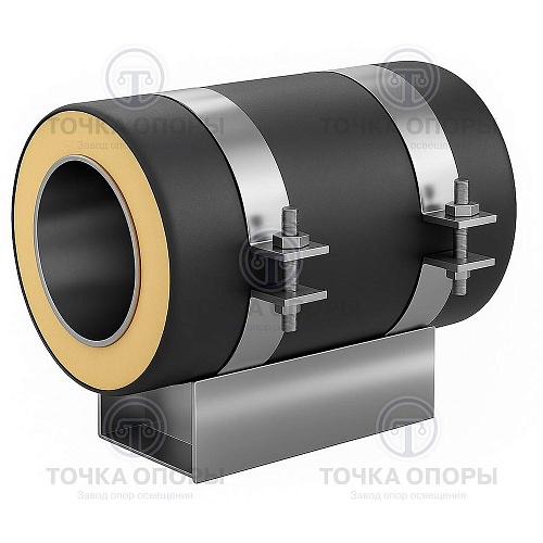 Скользящая опора СПОк 426/630.100 подкладная канальная для труб в ППУ